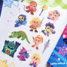 Saturday Morning Rulers! - Clear Matte Sticker Sheet