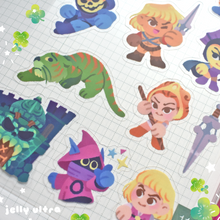 Saturday Morning Rulers! - Clear Matte Sticker Sheet