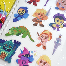 Saturday Morning Rulers! - Clear Matte Sticker Sheet