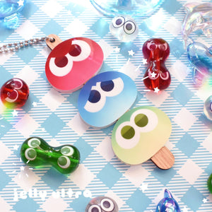 Puzzle Droplet Dango Acrylic Charm - 3.5 inches
