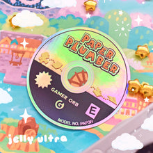 Paper Plumber Disc Holographic Vinyl Sticker