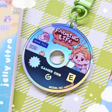 Farming Life Disc Holographic Acrylic Charm - 2 inches