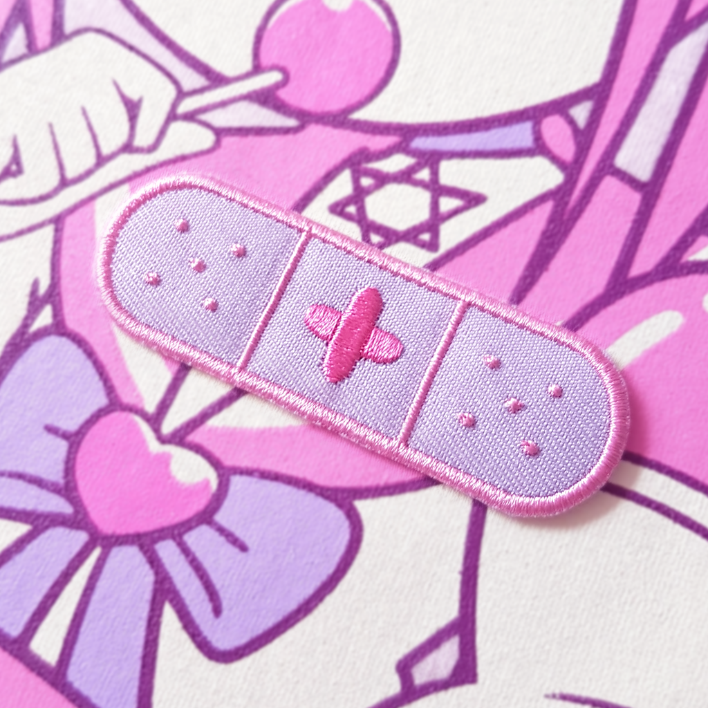 Lavender Bandage Patch (ironon) Jelly Ultra