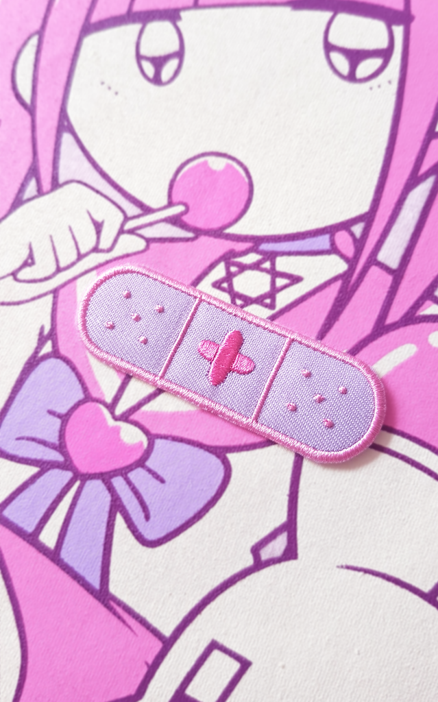 Lavender Bandage Patch (ironon) Jelly Ultra