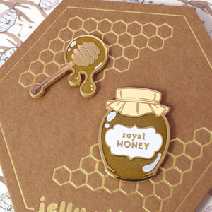 Royal Honey Enamel Pin (Choose set or single pin)