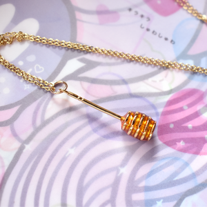 *Made To Order* Honey Dipper Necklace - Gold