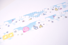 Cloudy Kirby Foil Washi Tape
