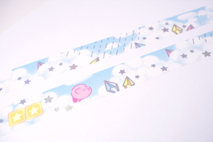 Cloudy Kirby Foil Washi Tape